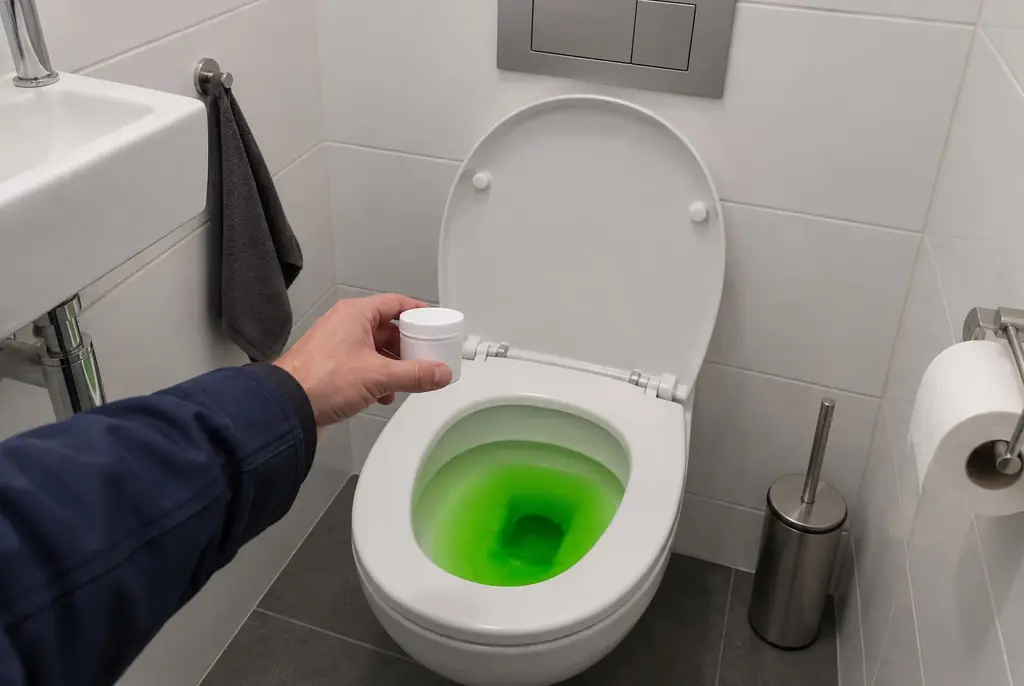 Lekdetectie Lisse – kleurstoftest bij een lekkend toilet
